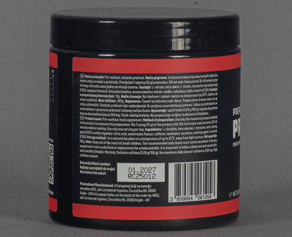 4RCE pre-workout (265g)