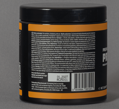 4RCE pre-workout (265g)